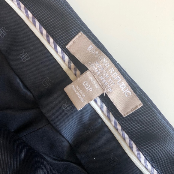 NWT Banana Republic Navy Martin Fit Trousers - Picture 5 of 8